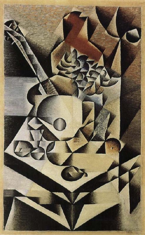 Juan Gris Flower and Guitar oil painting picture